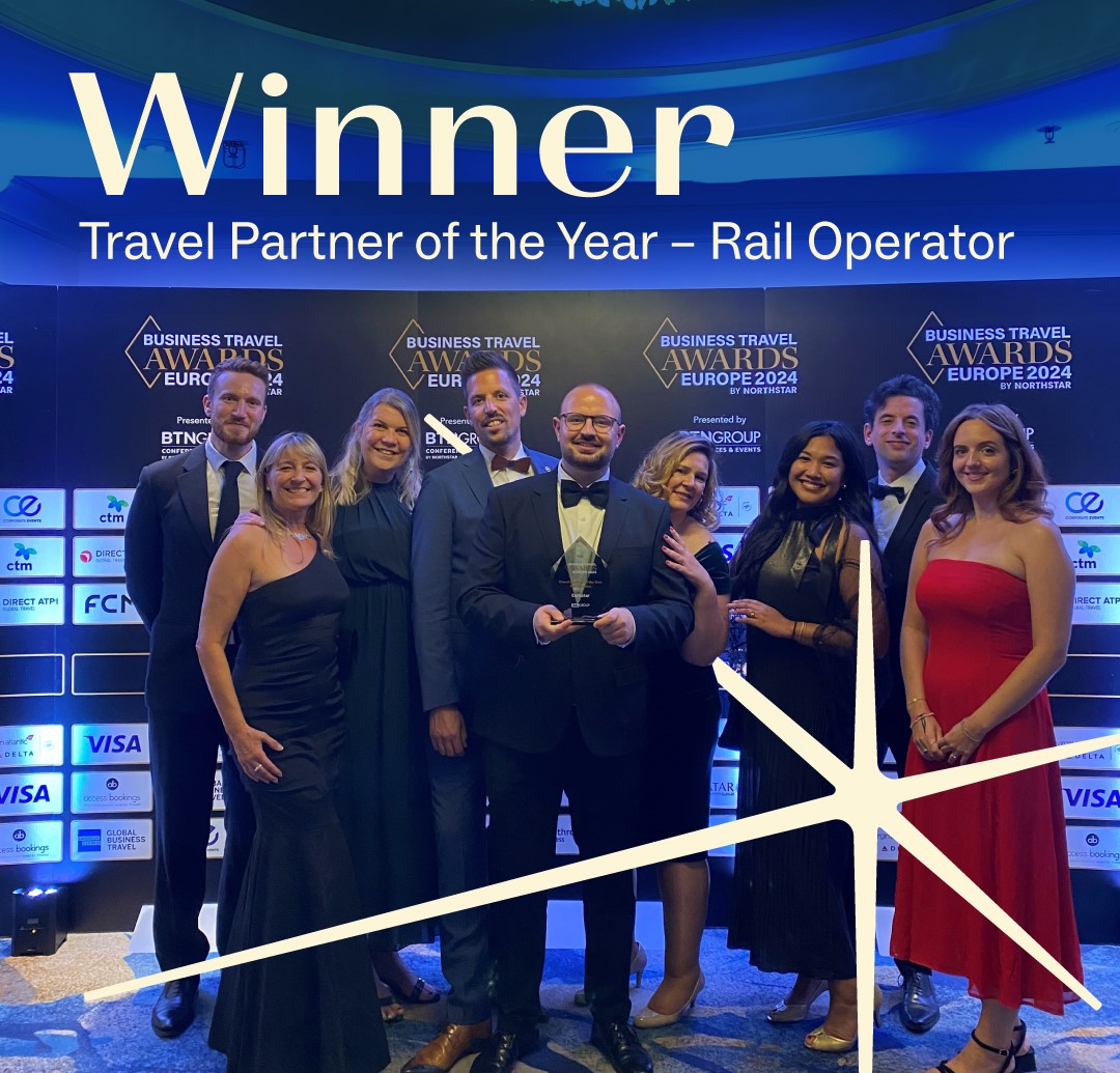 Eurostar nommé Travel Partner of the Year 2024